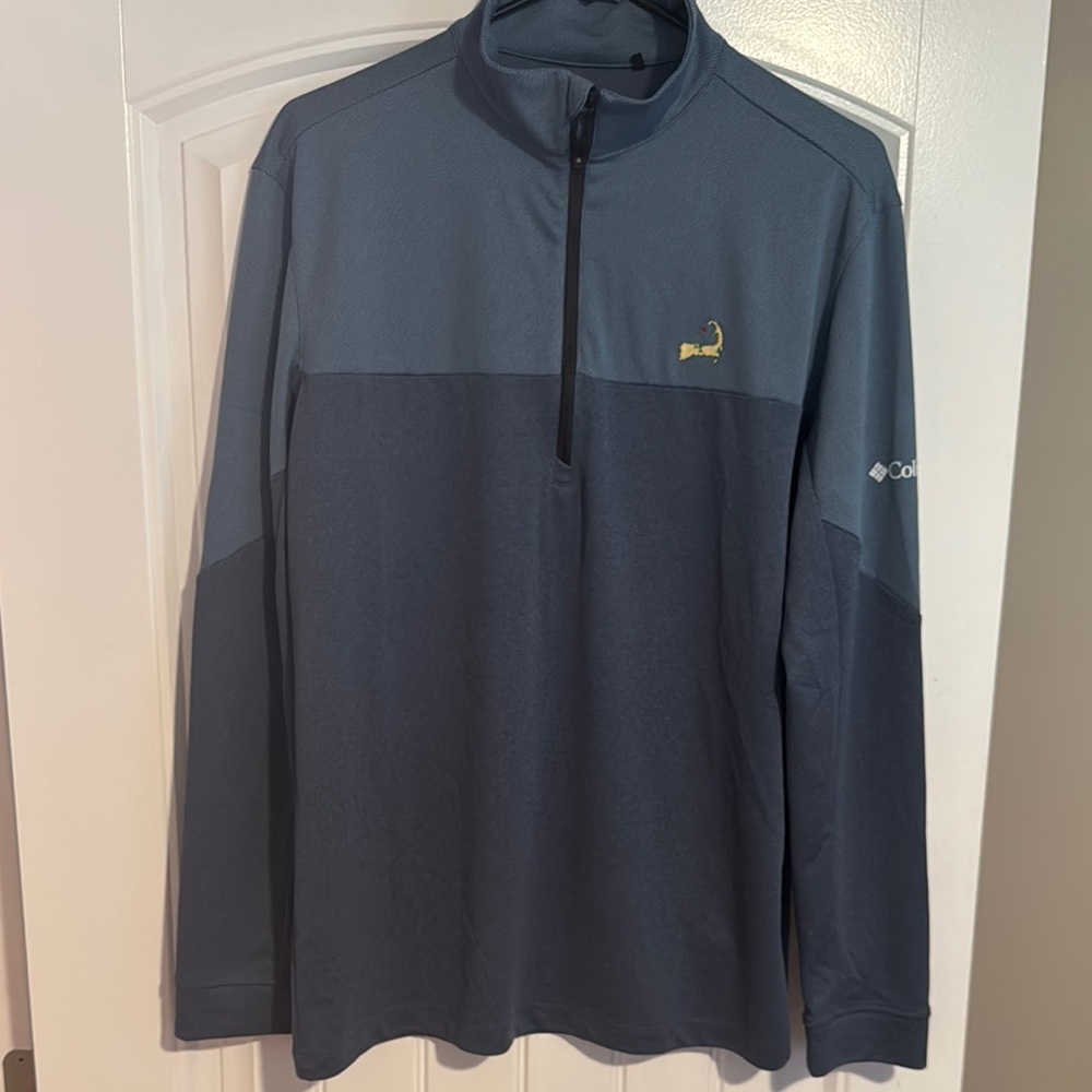 Columbia 1/4 zip golf shirt size medium